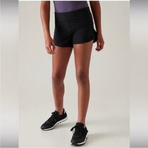 Athleta Girl Run the World 3" Short XL 14 Black Athletic Gym Running Sports